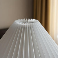 Pleated Lampshade Foldable Textile Lamp Shade Vision-Ease for Homestay