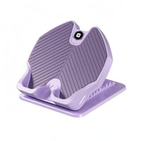 Anti-Slip Calf Stretch Board Grooved Surface Leg Stretching Board Textured Exercise Gear Soft Rubber for Adults, Children
