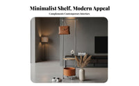 Rolling Closet with Shelves Minimalist Design Rolling Valet Stand with Shelves