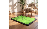 Visual Feedback Golf Swing Practice Mat Compact Golf Practice Mat Long-Lasting Realistic for Beginners, Home, Backyard, Office