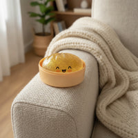 Stress Relief Dumpling Press Toy Glittery Stress Toy with Glitter Dome High-Elastic Non-Sticky for Desk