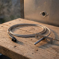 Furnace detect Stainless Steel Grill Temperature Measurement Unit Slotted Holes Grill Accessory