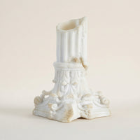 Column Vase Embossed Pedestal Vase Architectural for Living Room, Showroom