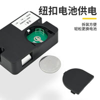 指纹抽屉锁免打孔衣柜抽屉安全锁暗锁鞋柜对开柜子门智能电子锁