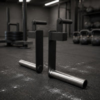 2 Pieces Farmer Walk Handles Knurled Grip Farmer Walk Handles for Gym