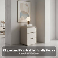 Slim Gap Cabinet Space-Saving Narrow End Table small Size for Bedroom, Renters
