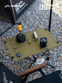 Lightweight Folding Camping Table with Aluminum Frame and Thick Oxford Cloth