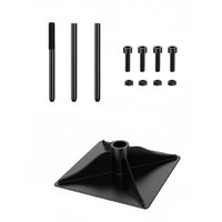 Detachable Handle Tamper Heavy-Duty Hand Tamper Easy Assembly Manual Soil Compactor for Landscapers, DIY Enthusiasts