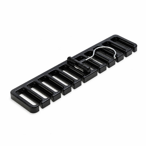 10-Slot Belt Hanger Slotted Belt Storage Rack Rectangular