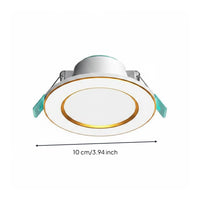 Round Recessed LED Downlight Slimline Full-Spectrum LED Downlight Clip