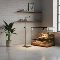Amphibian Basking Lamp Holder Clamp Adjustment Pet Gear Stable Setup