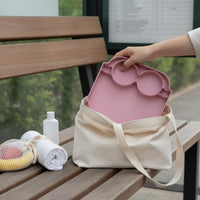 Beach Bag Tray Lightweight Tote Bag Tray Insert Easy Setup for Picnic, Travel
