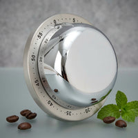 1 Piece Countdown Timer Wind Up Kitchen Timer Magnetic Cooking Timer Mechanical Timer Round Visual Timer Stick-on Function Suitable for Meal Prep Office Home
