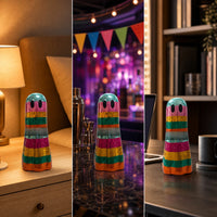 Halloween Ghost Resin Decoration for Party Background, Multicolor
