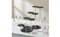 Perfume Display Stand Multi Level Tiered Display Stand Oval Base