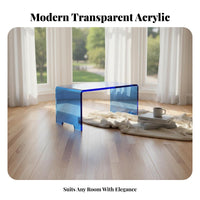 Iridescent Side Table Light Luxury aesthetic Nightstand Modern Design for Homeowners
