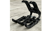 Heavy-Duty Mini Excavator Grapple Powerful Grabbing Force Mini Excavator Grapple Attachment Universal Fit Construction Machinery Accessory High Strength Steel for Forestry Workers, Farmers, Landscapers, Farming, Landscaping