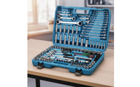 Socket Wrench Set Vanadium Alloy Steel Ratchet and Socket Set 72-Tooth Mechanics Tools Kit for Home Handypersons, Automotive Repair, Home Maintenance