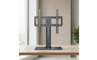 Height Adjustable Tv Stand No Drill Desktop Tv Bracket Easy Installation Tabletop Television Mount