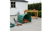Collapsible Foliage Bag Freestanding Reusable Yard Waste Bag Self-Standing
