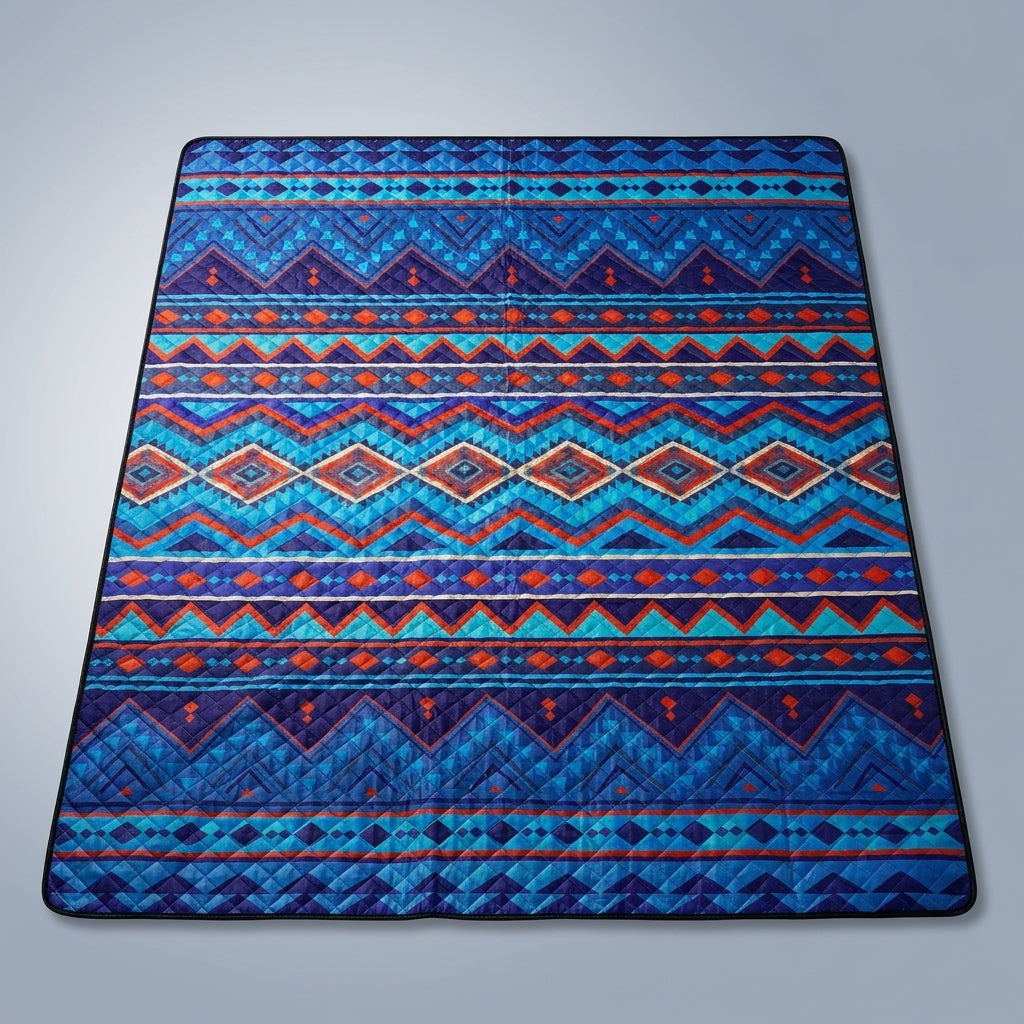 Outdoor Rug and Play Mat for Family Picnic, Waterproof Garden Rug for Patio, Non-Inflatable Camping Mat and Beach Mat, Polyester Carry Bag