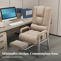 Lay-Flat resting Chair Double-PurposeUse Recliner Adjustable spinerest Padded pad for Adults, Bedroom