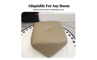 Octagonal Pouf Luxurious Design Footrest Space-Saving for Living Room, Students