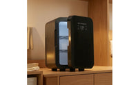 Compact Mini Fridge with Digital Display Portable Mini Fridge Small Beverage Cooler Freestanding for Commuters
