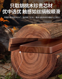 胡桃木厨房多功能置物架免打孔壁挂式墙上调料架调味品罐收纳架子