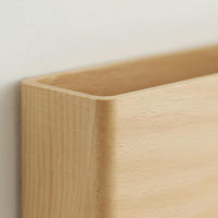 Wood Controller Holder Sturdy Wall Mounted Storage Box Self for Office