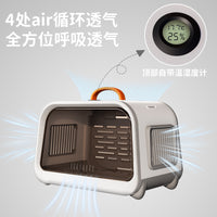 High Appearance Cat Carrier Portable Large Capacity Handbag Cat Space Capsule Cage Crossbody Pet Small Dog Bag