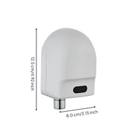 Touchless infrared sensor faucet