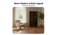 Modernist Design inspired mid-centurymid-century-mid-century-century modern Modern Hutch Retro Aesthetic Tall Hutch Cabinet adaptable bookcase Adjustable Shelves for Book Collectors, Interior Design aficionados, Homeowners, Living Room, Home Office