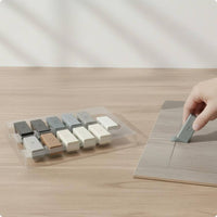 11 Pieces Plastic Floor Repair Putty Block Set Easy to Use