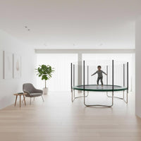 Enclosure Net Trampoline Easy to Bounce Large Outdoor Trampoline