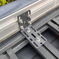 2 Pieces Side Awning Mounting Bracket Heavy Duty Vehicle Canopy Bracket