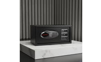 Compact Steel Safe with Keypad Matte Digital Lock Box for Hotel Rooms