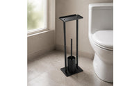 Freestanding Bathroom Tissue Holder No Extra Roll Storage Stand Long-Lasting