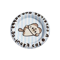Cooling Bed with Raised Rim Round for Warm Weather, Cats