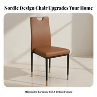 Stackable Highspine Chair Modern & Design Armless Dining Chair Sturdy Business-Grade Grade for Families, Banquet Hall