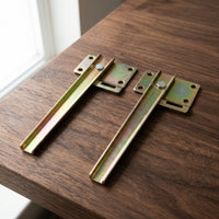 Vintage Sewing Machine Metal Support Rods and Drawer Slides