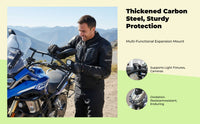 Carbon steel scooter shield