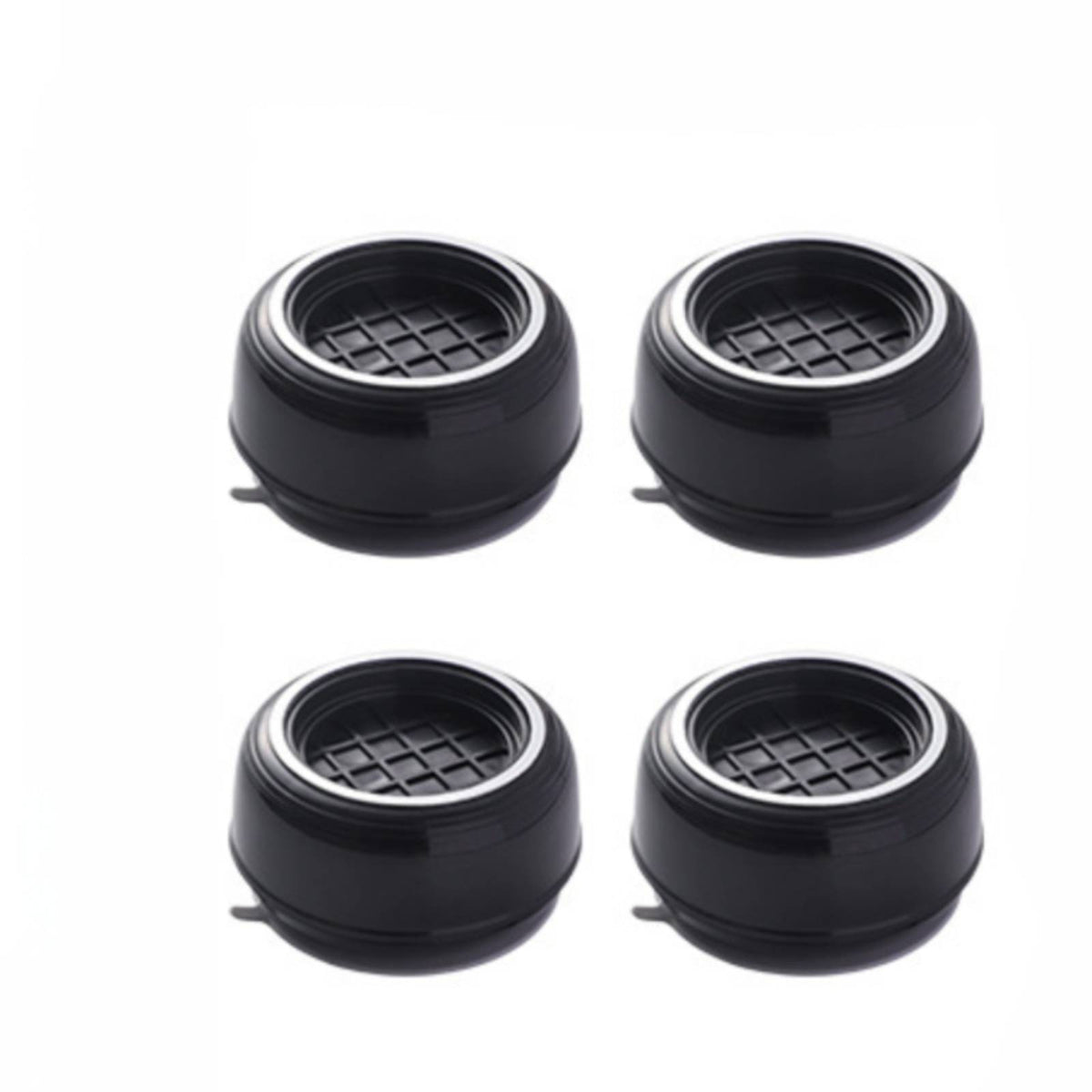4 Pieces Washing Machine Pad Textured Noise Dampening Household Accessory