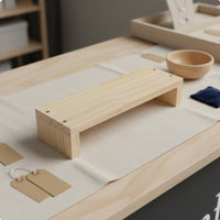 Artist Hand Bridge Anti-Smudge Wooden Painting Hand Rest Solid Wood for Painters
