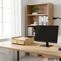 Desktop Drawer Organizer Pre-Assembled Wood Storage Box Space Saving for Office