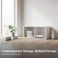 Multi-Compartment storage shelf Sturdy Construction Lowheight configurable Cabinet