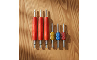6 Pieces Tire  Core Removal Tool Metal Tire  Core Remover Slotted for Mechanics, Home Mechanics, Garage, Workshop, Roadside Emergency