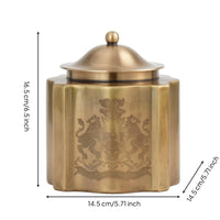 Metal Canister Lidded Containers Premium for Kitchen