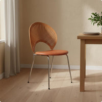 Shell Back Chair Minimalist Design Mid-Century-Century Modern Dining Chair