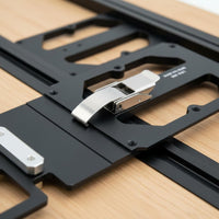 90-Degree Guide Rail Square Compact Design Guide Rail Square for Woodworkers